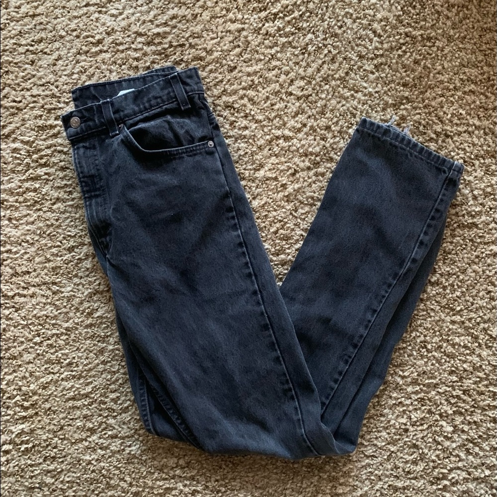 Orange Tab Vintage Levi’s 505 Mens Jeans 33x32 Black
